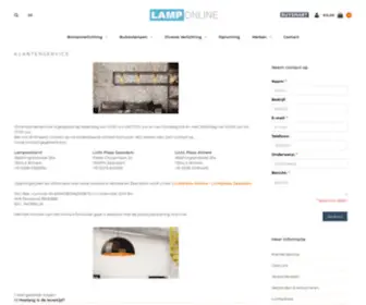 Lichtplaza.nl(Shopping Cart Software & Ecommerce Software Solutions by CS) Screenshot