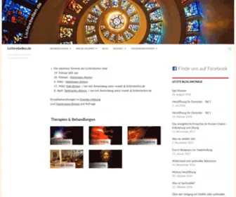 Lichtrebellen.de(Energiebehandlung, Healing Hands, Holistische Behandlung, Energetische Heilbehandlung) Screenshot