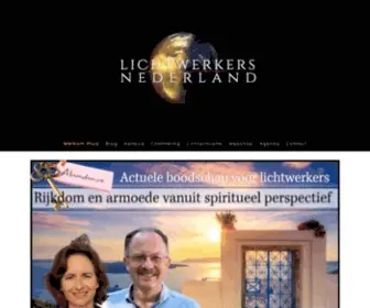 Lichtwerkersnederland.nl(Lichtwerkers Nederland) Screenshot