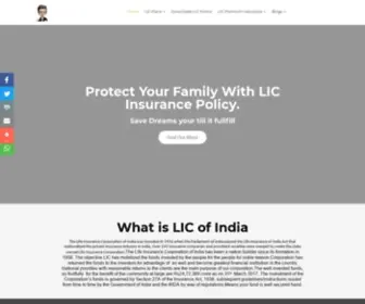 Licinsurance.online(LIC Insurance Plan Info) Screenshot
