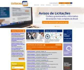Licitacao.net(Licitação.net) Screenshot