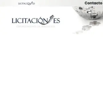 Licitacion-ES.com.mx(Licitaciones) Screenshot