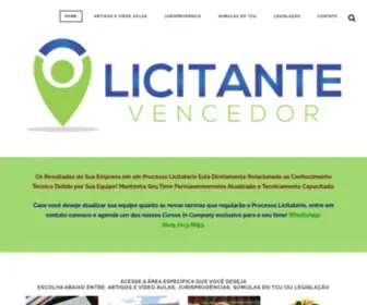 Licitantevencedor.com.br(Licitantevencedor) Screenshot