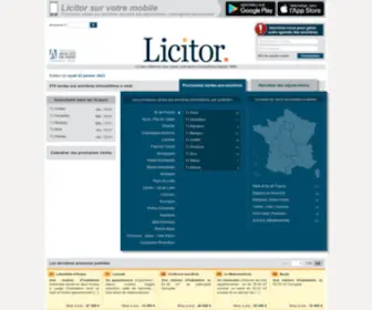 Licitor.com(Ventes) Screenshot