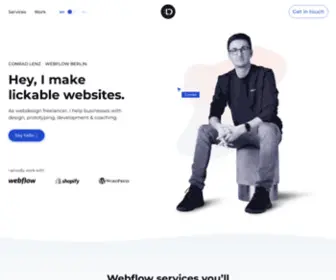 Lickable.design(Webflow Berlin) Screenshot