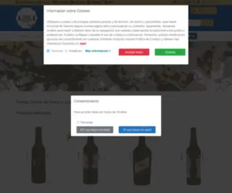 Licorescorredera.com(Tienda Online de Vinos y Licores) Screenshot