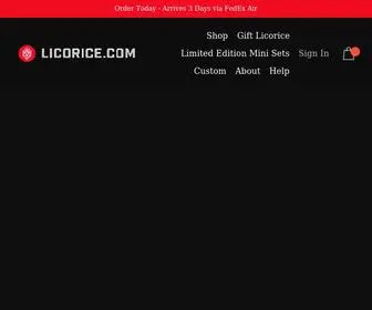 Licorice.com(Licorice) Screenshot