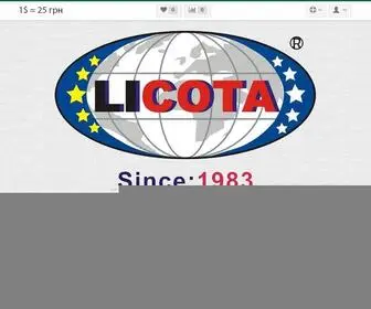 Licota.com.ua(официальный сайт профессионального инструмента LICOTA (Ликота) Украина) Screenshot