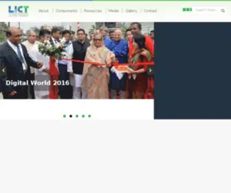 Lict.gov.bd(Leveraging ICT) Screenshot