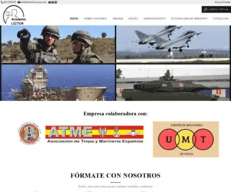 Lictorformacion.com(Preparación) Screenshot