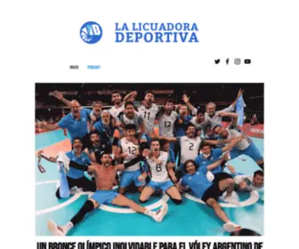 Licuadoradeportiva.com.ar(La Licuadora Deportiva) Screenshot