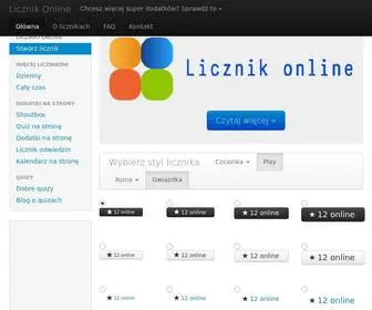 Licznikonline.pl(Licznik online) Screenshot