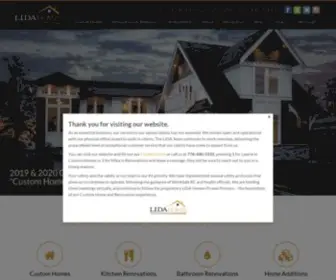 Lidahomes.ca(LIDA Homes) Screenshot