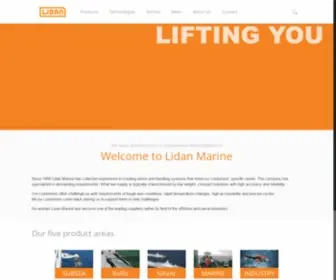 Lidanmarine.com(Lidan Marine) Screenshot