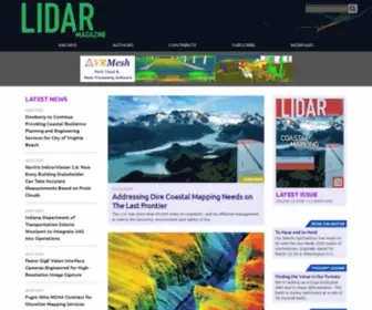 Lidarmag.com(LIDAR Magazine) Screenshot