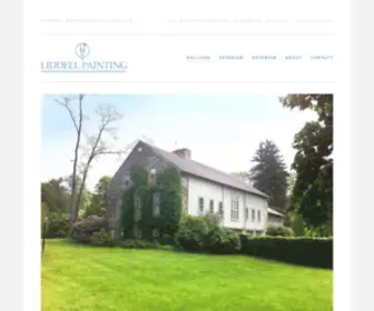 Liddellpainting.com(SERVING THE MAIN LINE FOR 30 YEARS) Screenshot