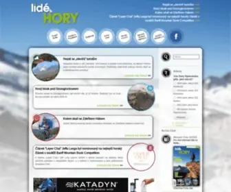 Lideahory.cz(Lidé&Hory) Screenshot