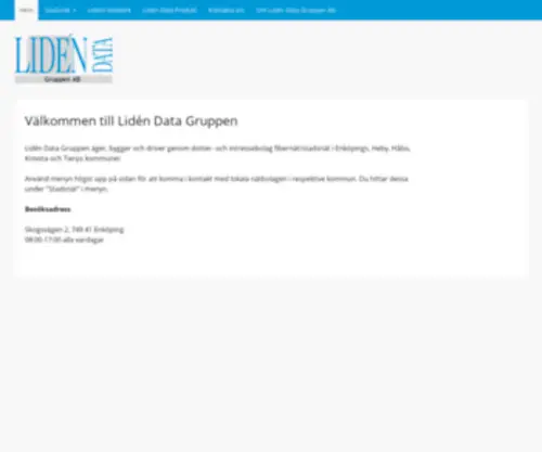Lidendata.se(Lidén) Screenshot