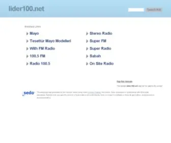 Lider100.net(Tüm Siteler) Screenshot