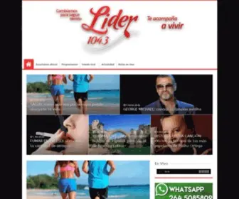 Lider1043.com.ar(Con Pacto) Screenshot