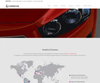 Lidercar.com.ar(Lidercar S.A) Screenshot