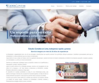 Lidercontab.com(Estudio) Screenshot