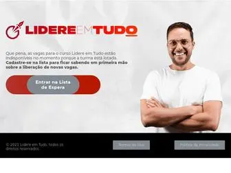 Lidereemtudo.com(Lidere) Screenshot