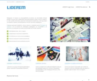 Liderem.com.mx(Soluciones empresariales) Screenshot