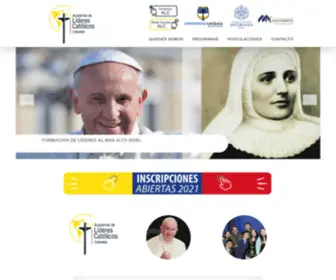 Liderescatolicos.co(Líderes Católicos) Screenshot
