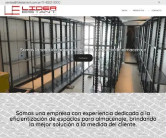 Liderestant.com.ar(Líder) Screenshot