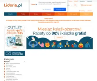 Lideria.pl(Tanie i dobre książki) Screenshot