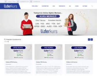 Liderkurs.com(Lider Kurs) Screenshot