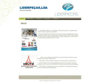 Liderpecas.com(INICIO) Screenshot