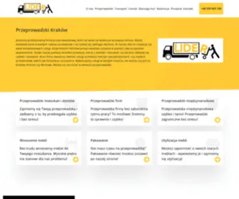 Liderprzeprowadzki.pl(Przeprowadzki Kraków) Screenshot