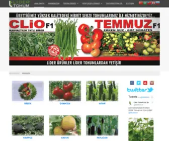 Lidertohum.com(Lider Tohum Resmi Web Sitesi) Screenshot