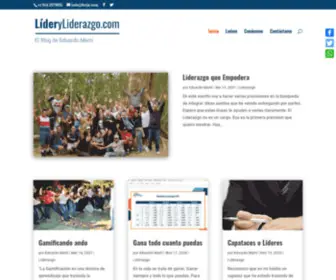 Lideryliderazgo.com(Inicio) Screenshot