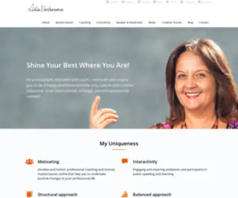 Lidiavarbanova.ca(Creative Coaching and Masterclasses) Screenshot