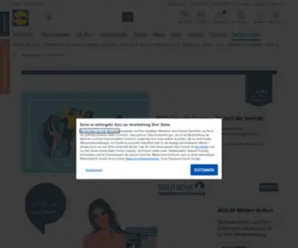 Lidl-Blumen.com(Alle Online Services & Partnervorteile von Lidl) Screenshot