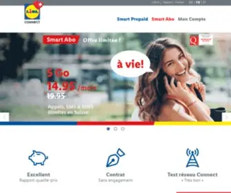 Lidl-Connect.ch(L'idéal c'est Lidl) Screenshot