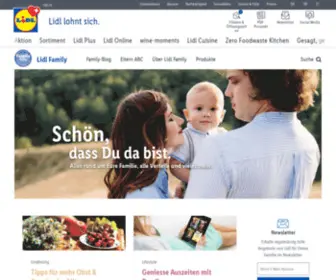 Lidl-Family.ch(Lidl Family) Screenshot
