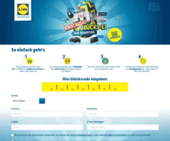 Lidl-Gluecksei.de(lidl gluecksei) Screenshot