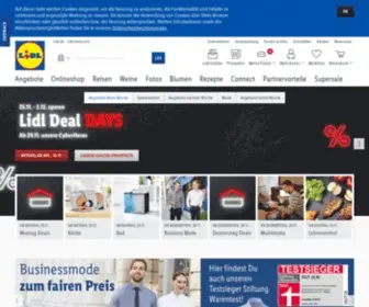 Lidl-Onlinenewsletter.de(Top-Qualität zum günstigen Preis » Tolle Filial) Screenshot