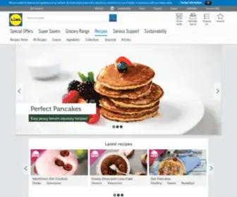 Lidl-Recipes.ie(Lidl Recipes) Screenshot