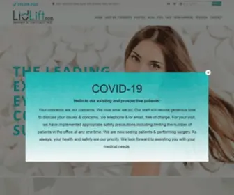 Lidlift.com(Blepharoplasty Beverly Hills) Screenshot