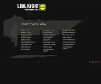 Lidlkick.com(Lidl Kick) Screenshot