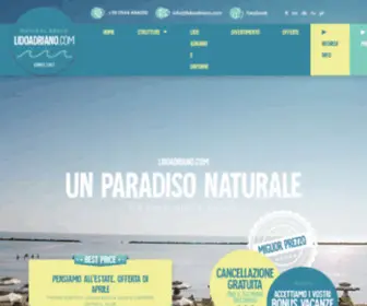 Lidoadriano.com(Lido Adriano) Screenshot