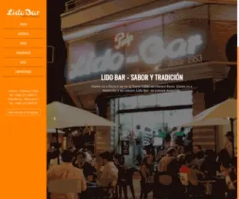 Lidobar.com.py(Lido Bar) Screenshot