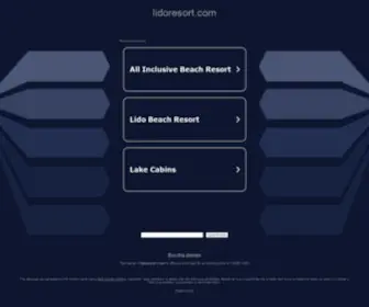 Lidoresort.com(Montauk Hotel) Screenshot