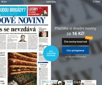 Lidovenoviny.cz(Předplatné) Screenshot