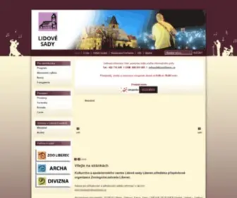 Lidovesadyliberec.cz(CO SE U NÁS DĚJE) Screenshot